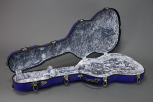 Electric Guitar Hard Case open