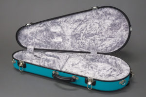 Mandolin Hard Case open