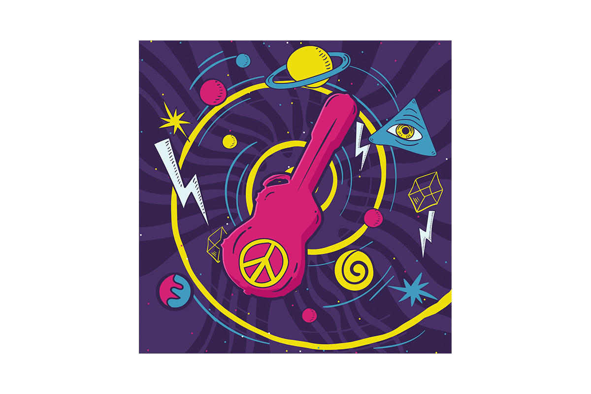 Psych Vortex Sticker