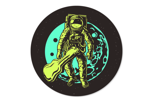 Cosmonaut Sticker