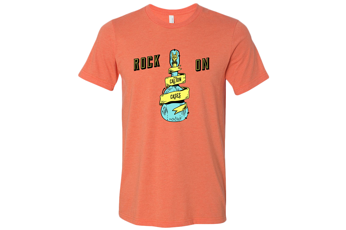 Rock On T-Shirt (Salmon)