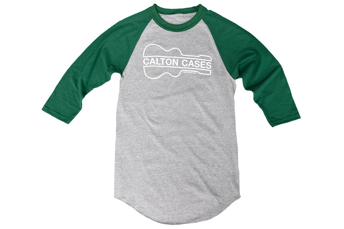 Green & Heather Baseball T-Shirt