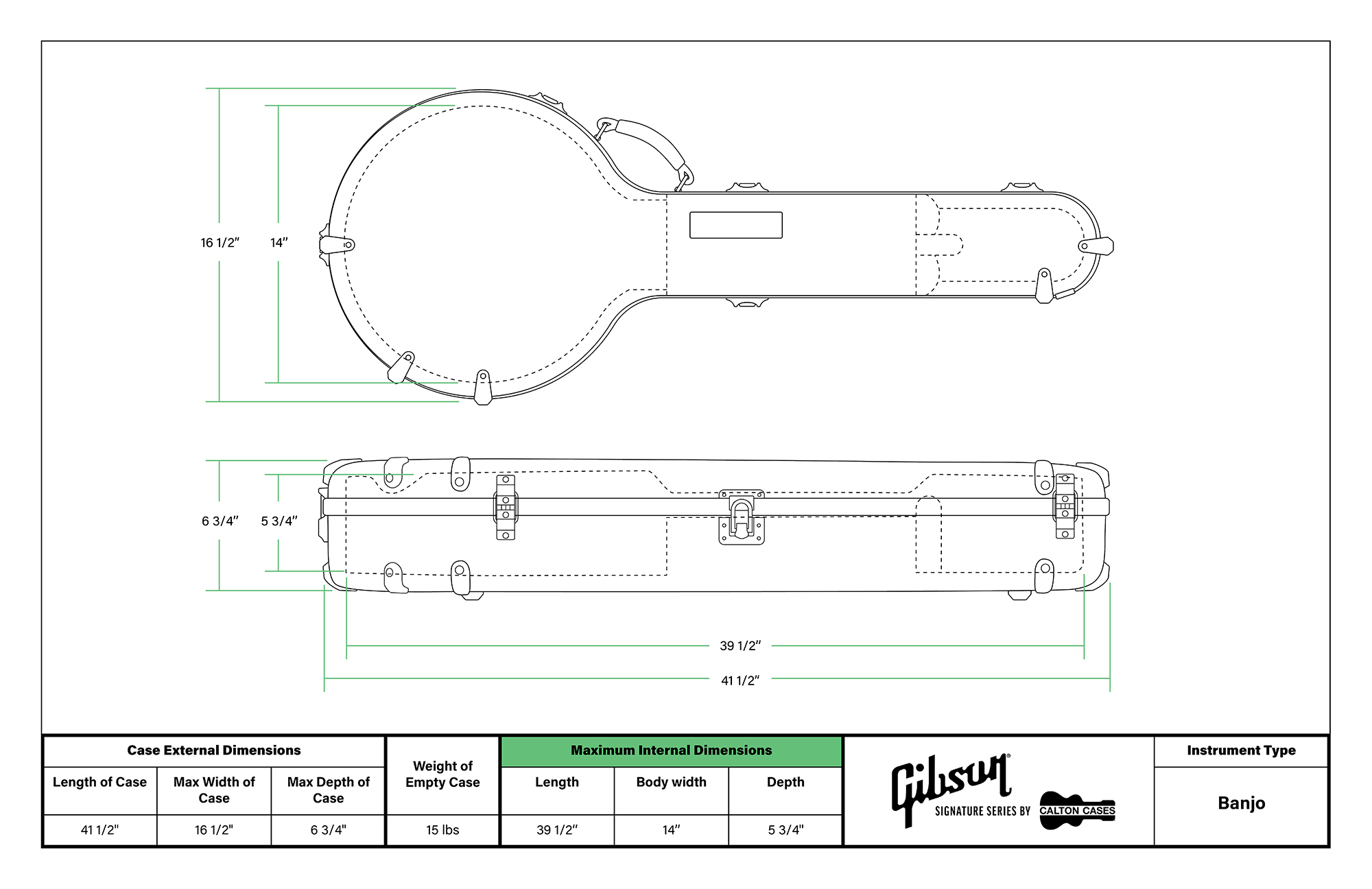 2K_Gibson SIgnatuare Series Calton Cases MAX_Banjo