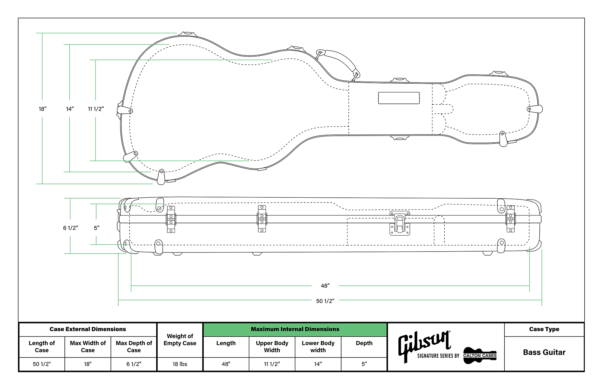 2K_Gibson SIgnatuare Series Calton Cases MAX_Bass