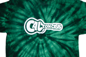 Green Tie-Dye Closeup