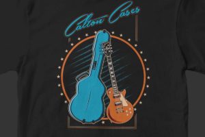 Calton Gibson Signature Series Les Paul T-Shirt